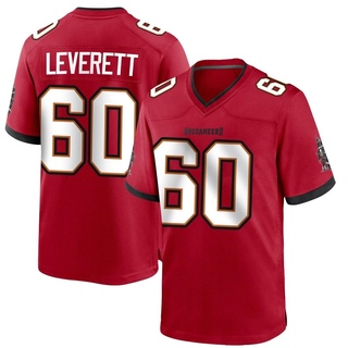 Game Nick Leverett Youth Tampa Bay Buccaneers Team Color Jersey - Red