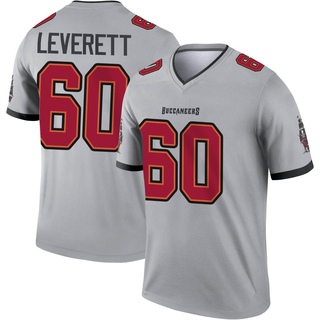 Legend Nick Leverett Youth Tampa Bay Buccaneers Inverted Jersey - Gray