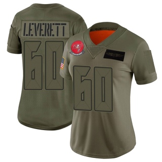 Limited Nick Leverett Women's Tampa Bay Buccaneers 2019 Salute to Service Jersey - Camo