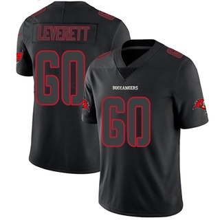Limited Nick Leverett Youth Tampa Bay Buccaneers Jersey - Black Impact