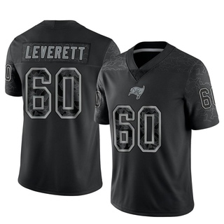 Limited Nick Leverett Youth Tampa Bay Buccaneers Reflective Jersey - Black