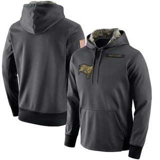 Men's Tampa Bay Buccaneers Salute to Service Player Performance Hoodie - Anthracite